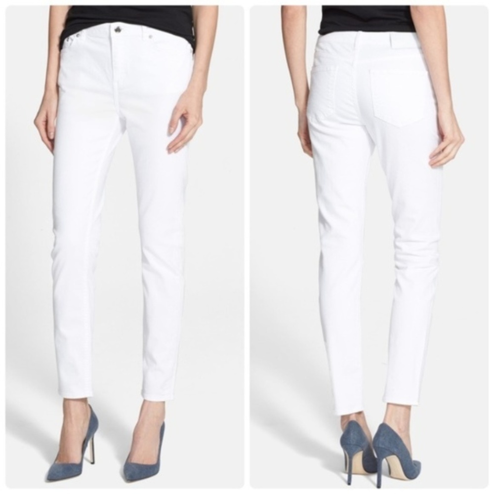 NWT BLK DNM White Jeans
